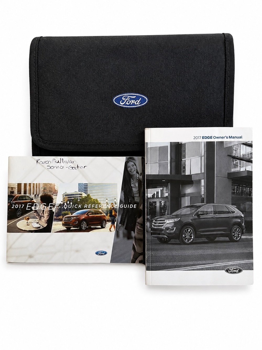 2017 Ford Edge Owner’s Manual Set with Black OEM Case